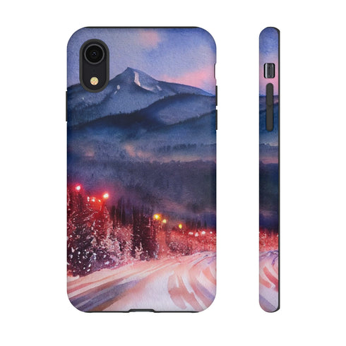 Christmas in Vail Colorado - Impact Resistant Phone Case iPhone XR Matte